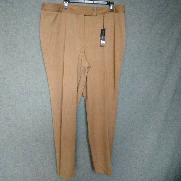 curvy fit straight leg pants